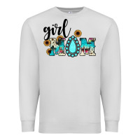 Dove Grey girl mom Premium Sweatshirt - JahusDesignShop