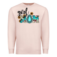 Pale Pink girl mom Premium Sweatshirt - JahusDesignShop