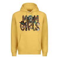 Antique Gold mom of girls Premium Hoodie - RacoonDesign