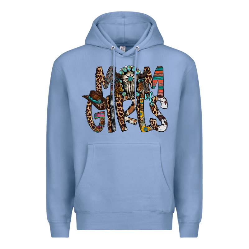 Mom Of Girls Premium Hoodie by RacoonDesign | Teevron