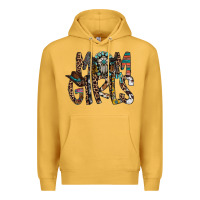 Mustard mom of girls Premium Hoodie - RacoonDesign