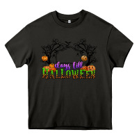 Asphalt days till halloween Heavy Core Tee - CowGirlArtShop
