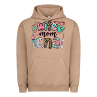Pigment Burro wife mom cna certified nursing assistant Urban Hoodie - RanaPortraitStore