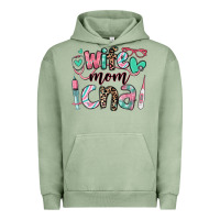 Pigment Oil Green wife mom cna certified nursing assistant Urban Hoodie - RanaPortraitStore