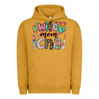 Pigment Peanut Butter wife mom cna certified nursing assistant Urban Hoodie - RanaPortraitStore