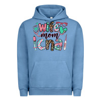 Pigment Pebble Blue wife mom cna certified nursing assistant Urban Hoodie - RanaPortraitStore