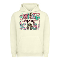 Pigment Pistachio wife mom cna certified nursing assistant Urban Hoodie - RanaPortraitStore