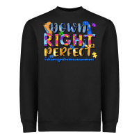 Black down right perfect Heavyweight Sweatshirt - JahusDesignShop