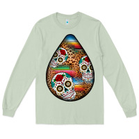 Matcha mexican teardrop  2 Long Sleeve Tee - BundleAndBundleShop