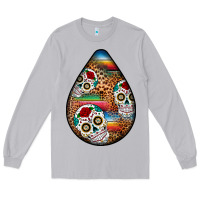 Moon Dust mexican teardrop  2 Long Sleeve Tee - BundleAndBundleShop