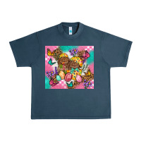 Midnight Navy Easter Bunnies And Egg Tumbler Urban Heavy Tee - BundleAndBundleShop