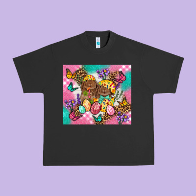Easter Bunnies And Egg Tumbler Urban Heavy Tee Designed By Bundleandbundleshop