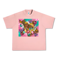 Salmon Easter Bunnies And Egg Tumbler Urban Heavy Tee - BundleAndBundleShop