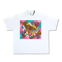 White Easter Bunnies And Egg Tumbler Urban Heavy Tee - BundleAndBundleShop