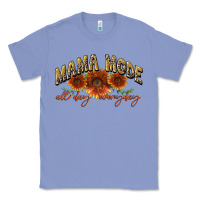 Colony Blue Mama mode all day everyday Mother's Day Classic Tee - CowGirlArtShop