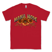Red Mama mode all day everyday Mother's Day Classic Tee - CowGirlArtShop