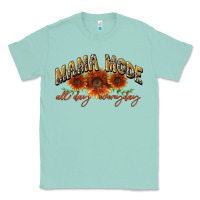 Seafoam Mama mode all day everyday Mother's Day Classic Tee - CowGirlArtShop