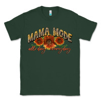 Sports Green Mama mode all day everyday Mother's Day Classic Tee - CowGirlArtShop