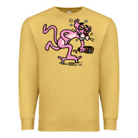 Antique Gold pink panther Premium Sweatshirt - linhVisuals