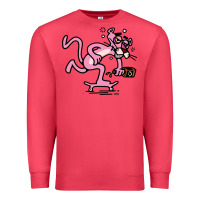 Cardinal pink panther Premium Sweatshirt - linhVisuals