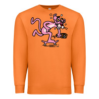 Carrot pink panther Premium Sweatshirt - linhVisuals