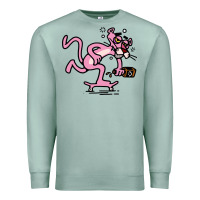 Seafoam pink panther Premium Sweatshirt - linhVisuals