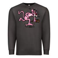 Smoke pink panther Premium Sweatshirt - linhVisuals