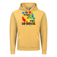 Vintage Mustard the magic is in our differences Vintage Hoodie - CowhideDigitalArt