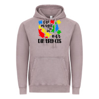 Vintage Zinc the magic is in our differences Vintage Hoodie - CowhideDigitalArt