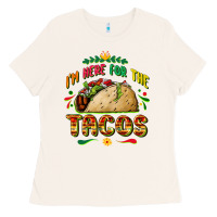 Bone I'm here for the tacos Ladies Tee - FaDigitalArtStudio