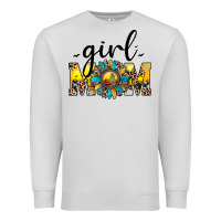 Dove Grey girl mom Premium Sweatshirt - JahusDesignShop
