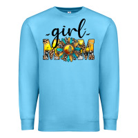 Ocean Blue girl mom Premium Sweatshirt - JahusDesignShop