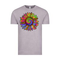 Vintage Zinc tie dye sunflower Vintage Tee - RanaPortraitStore
