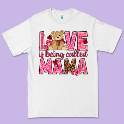 Love Is Being Called Mama Mother's Day Premium Tee Designed By Howdyjamesfarm