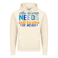 Vintage Artic The world needs all kinds of minds Vintage Hoodie - CowhideDigitalArt