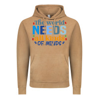 Vintage Camel The world needs all kinds of minds Vintage Hoodie - CowhideDigitalArt