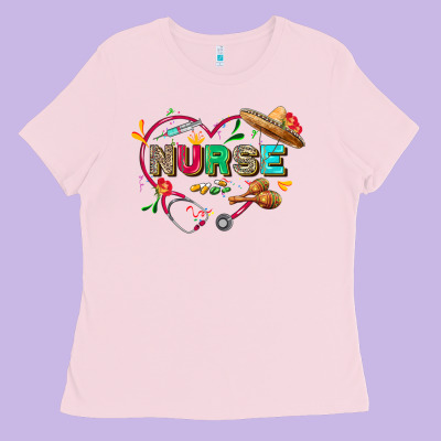 Cinco De Mayo Nurse Ladies Tee Designed By Fadigitalartstudio