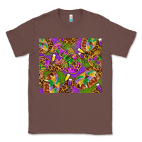 Chestnut Mardi Gras with crabs tumbler Classic Tee - HowdyJamesFarm
