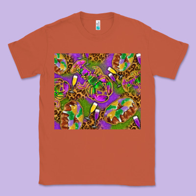 Mardi Gras With Crabs Tumbler Classic Tee Designed By Howdyjamesfarm