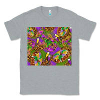 Heather Grey Mardi Gras with crabs tumbler Classic Tee - HowdyJamesFarm
