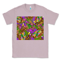 Lilac Mardi Gras with crabs tumbler Classic Tee - HowdyJamesFarm