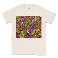 Natural Mardi Gras with crabs tumbler Classic Tee - HowdyJamesFarm