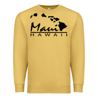 Antique Gold maui hawaii Premium Sweatshirt - linhVisuals