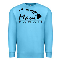 Ocean Blue maui hawaii Premium Sweatshirt - linhVisuals