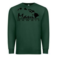 Sports Green maui hawaii Premium Sweatshirt - linhVisuals