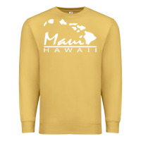 Antique Gold maui hawaii Premium Sweatshirt - linhVisuals