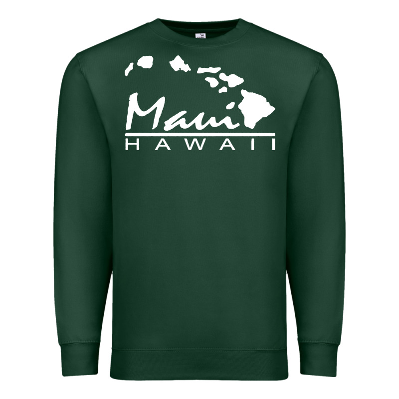 Maui Hawaii Premium Sweatshirt by linhVisuals | Teevron