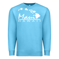 Ocean Blue maui hawaii Premium Sweatshirt - linhVisuals
