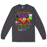 Smoke i care for the cutest pumpkins in the patch Long Sleeve Tee - BundleAndBundleShop