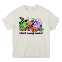 Cream cna certified nursing assistant halloween Heavy Core Tee - CowGirlArtShop